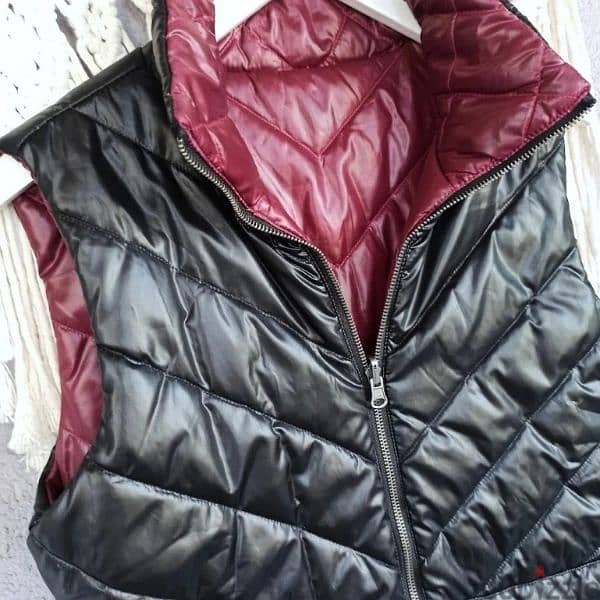 Double Faced Puffer Vest 6