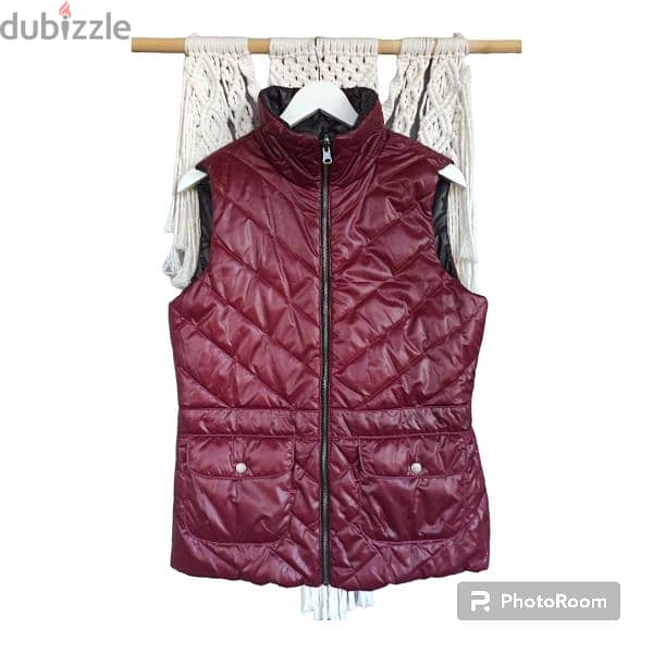 Double Faced Puffer Vest 9