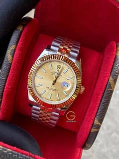 Rolex Datejust Two Tone Gold