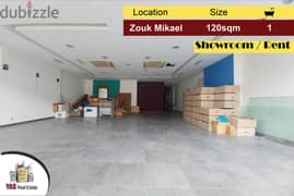 Zouk Mikael 120m2 | Rent | Showroom | Prime Location | IV 0