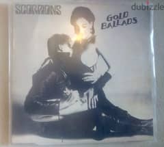 scorpions gold ballads vinyl vg condition