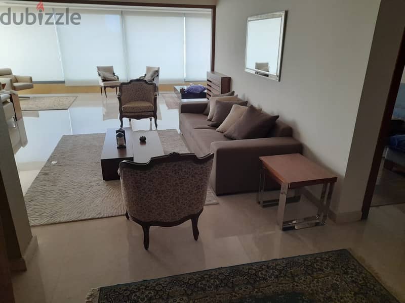 FURNISHED IN ACHRAFIEH + TERRACE (250SQ) 3 BEDROOMS , (ACR-447) 2