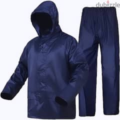 Navy Waterproof Pants and Jacket Set