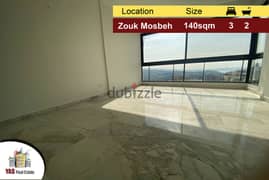 Zouk Mosbeh 140m2 | Panoramic View | Classic | Luxury |EL