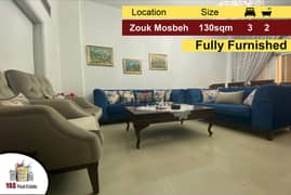 Zouk Mosbeh 130m2 | Classic | High-End | Fully Furnished | EL 0