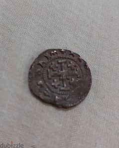 Crusader Coin of Jerusalem Bronze Coin year 1460 AD