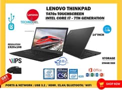 THINKPAD T470  I7 TOUCH 0