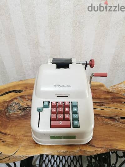 Vintage olympia calculator آلة حاسبة انتيك