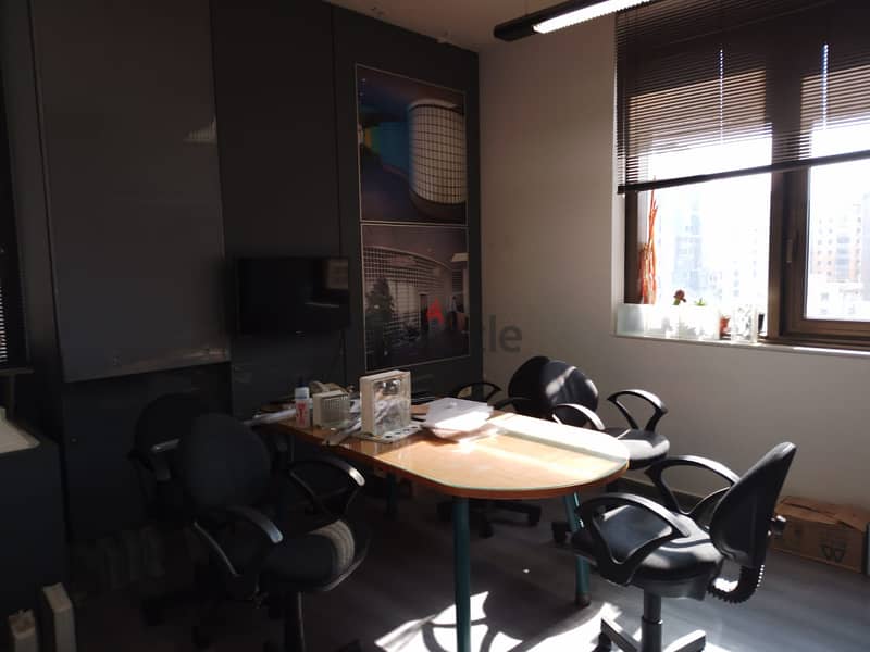 Decorated furnished 170 m2 office for rent in Ant Elias,Prime Location 3