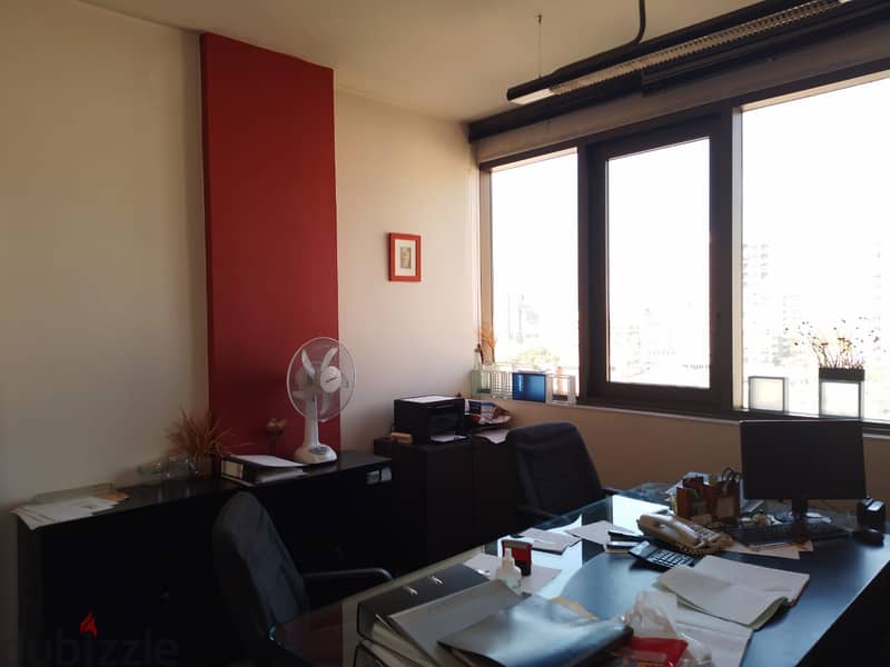 Decorated furnished 170 m2 office for rent in Ant Elias,Prime Location 7