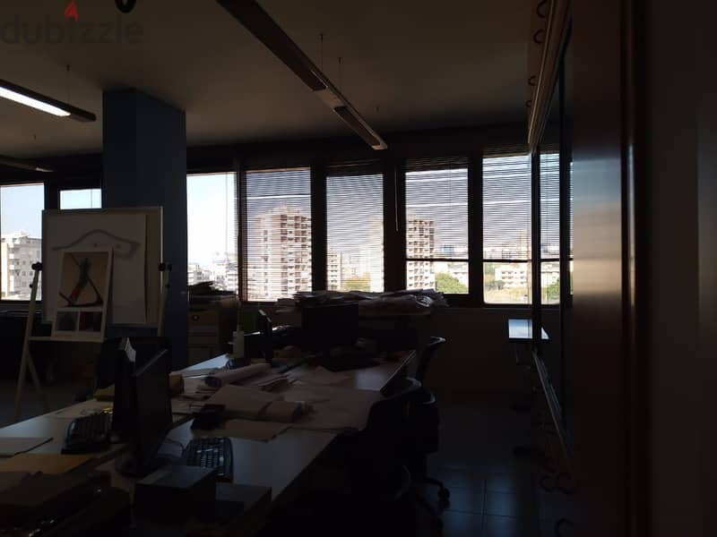 Decorated furnished 170 m2 office for rent in Ant Elias,Prime Location 9