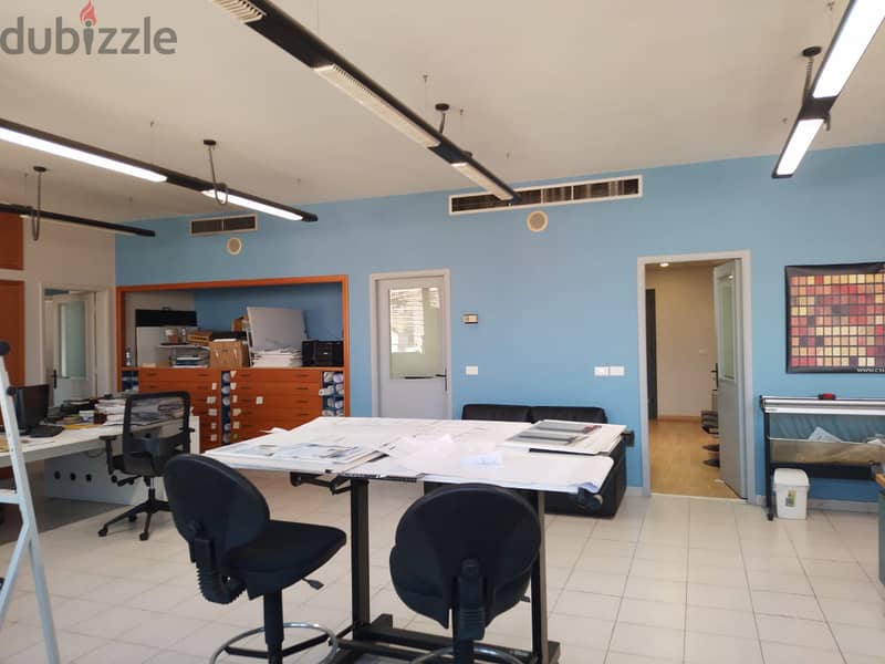 Decorated furnished 170 m2 office for rent in Ant Elias,Prime Location 12