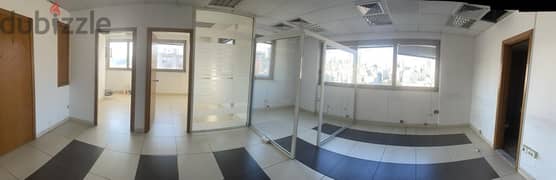(C. Y. ) 300 m2 office having panoramic view for rent in Badaro 0