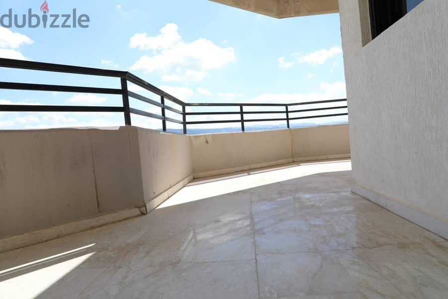 A 360 m2 duplex apartment Having an amazing view for sale in Baabdat 1
