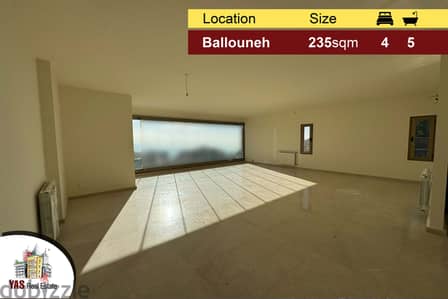 Ballouneh 235m2 | Luxury | Panoramic View | Brand New |