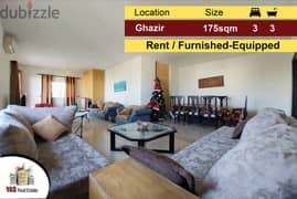 Ghazir 175m2 | Rent | Mint Condition | Furnished/Equipped | 0