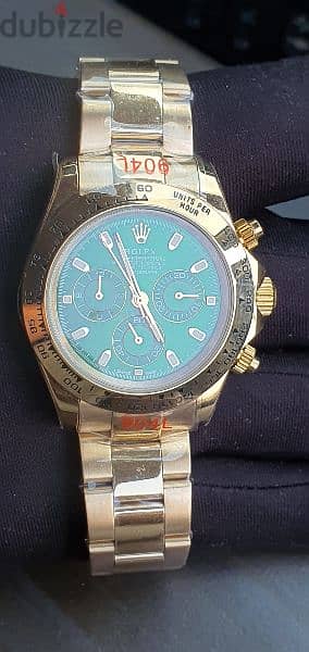 Rolex daytona john mayer gold green dial 40 mm 1