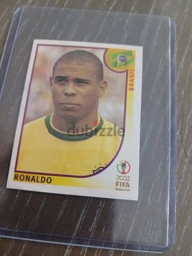 Panini Ronaldo R9 2002 Sticker