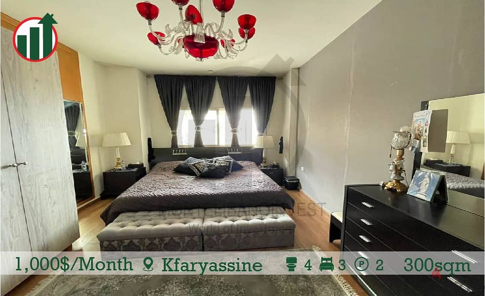 Apartment for rent with Terrace in Kfaryassine! 8