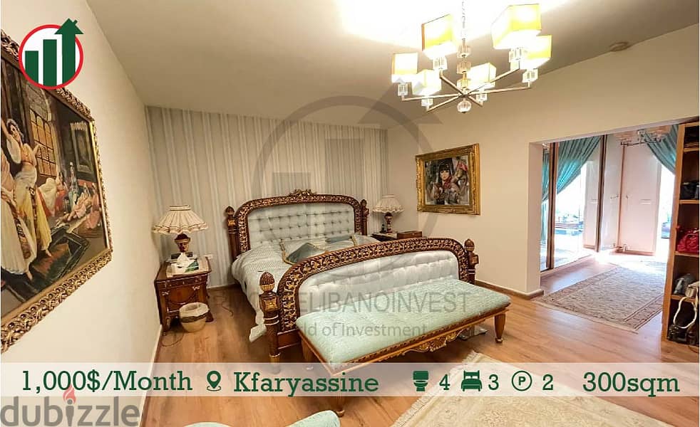 Apartment for rent with Terrace in Kfaryassine! 10