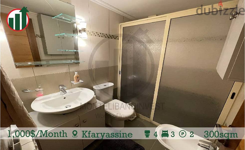 Apartment for rent with Terrace in Kfaryassine! 14