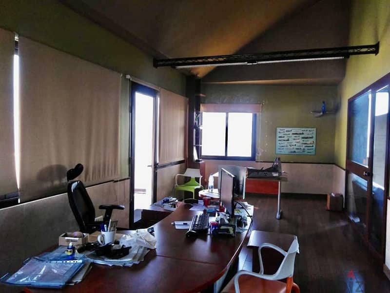 110 Sqm | Euipped office for rent in Jeita 1