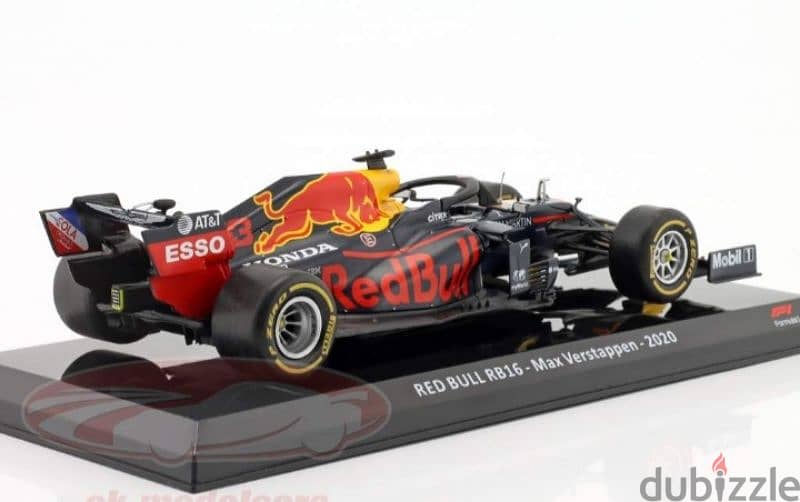 Max Verstappen Red Bull RB16 2020 F1 diecast car model 1:24. 3