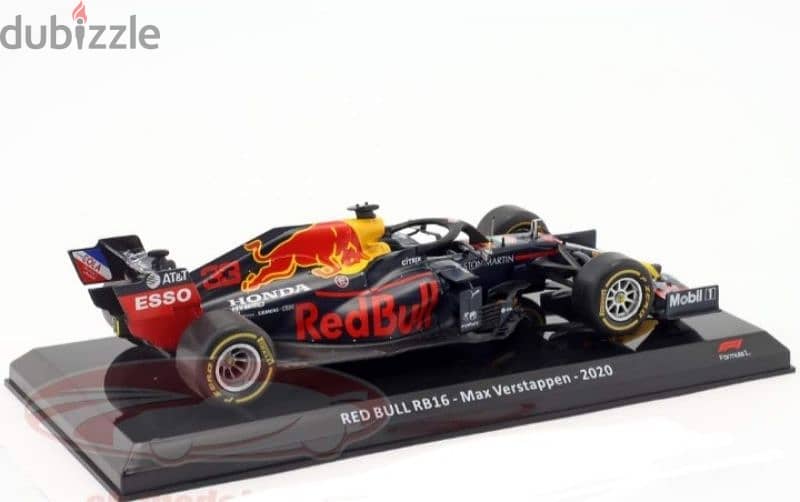 Max Verstappen Red Bull RB16 2020 F1 diecast car model 1:24. 4