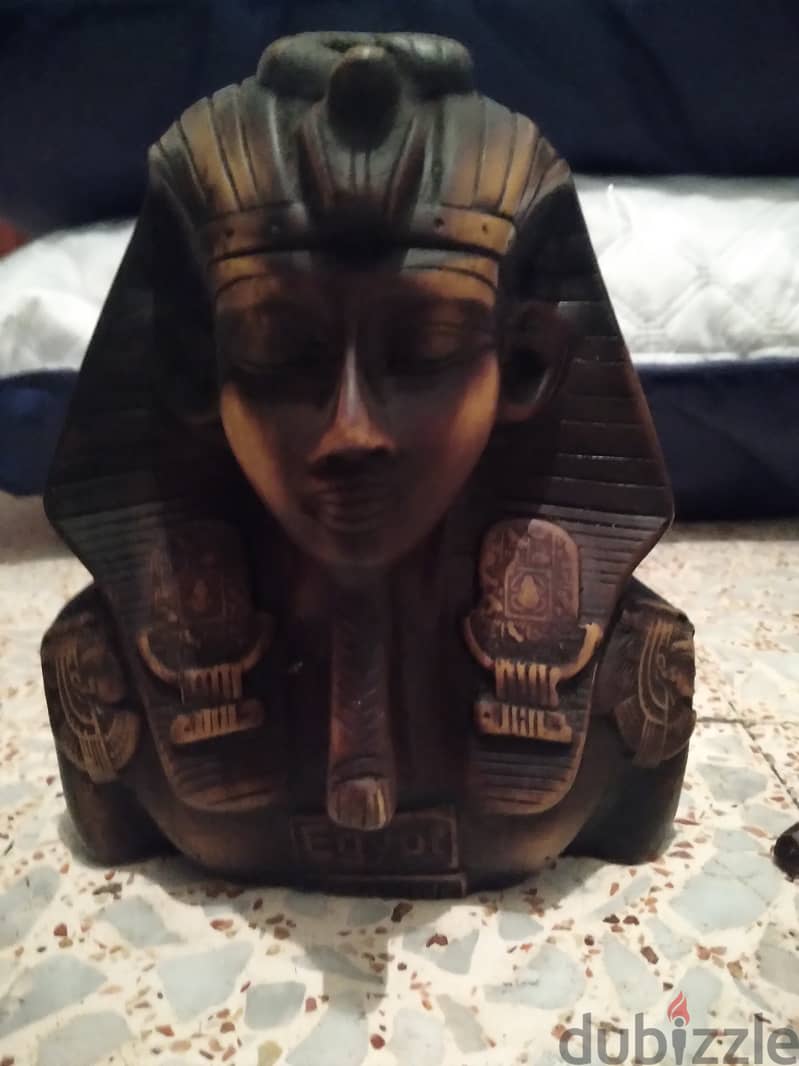 Three Wooden Egyptian statues Special Price Lenght 27cm 2