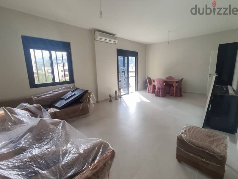 135 SQM Furnished Apartment in Mar Roukoz, Metn with Mountain View 2