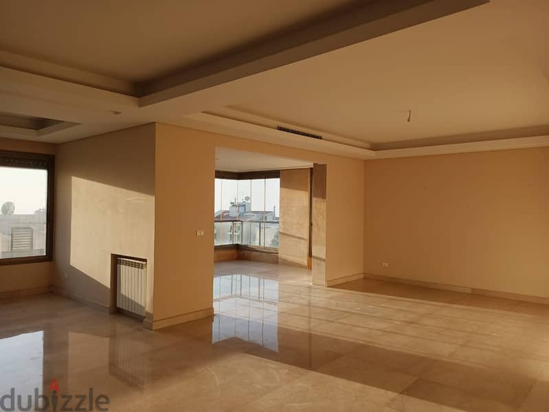 Brand new 300m2 apartment + partial sea view for rent in Rabweh 1