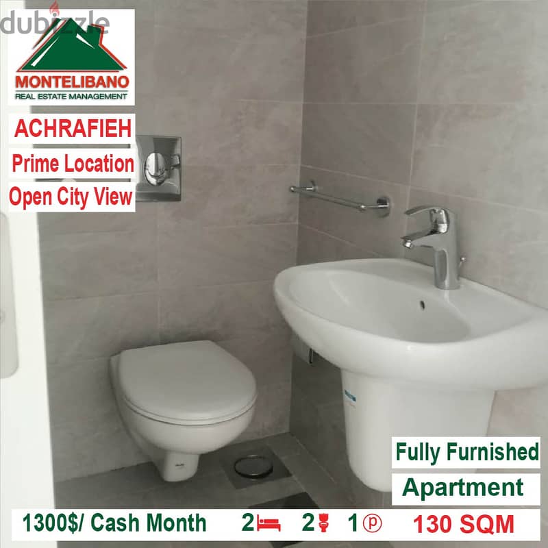 1300$/Cash Month!! Apartment for rent in Achrafieh!! Prime Location!! 4