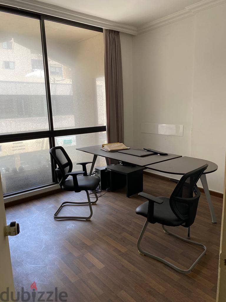 Furnished Office on highway Jal el Dib for sale مكتب مفروش على الطريق 6