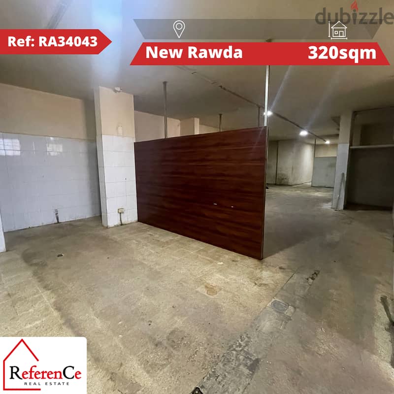 Warehouse in new rawda مستودع في الروضة الجديدة 0