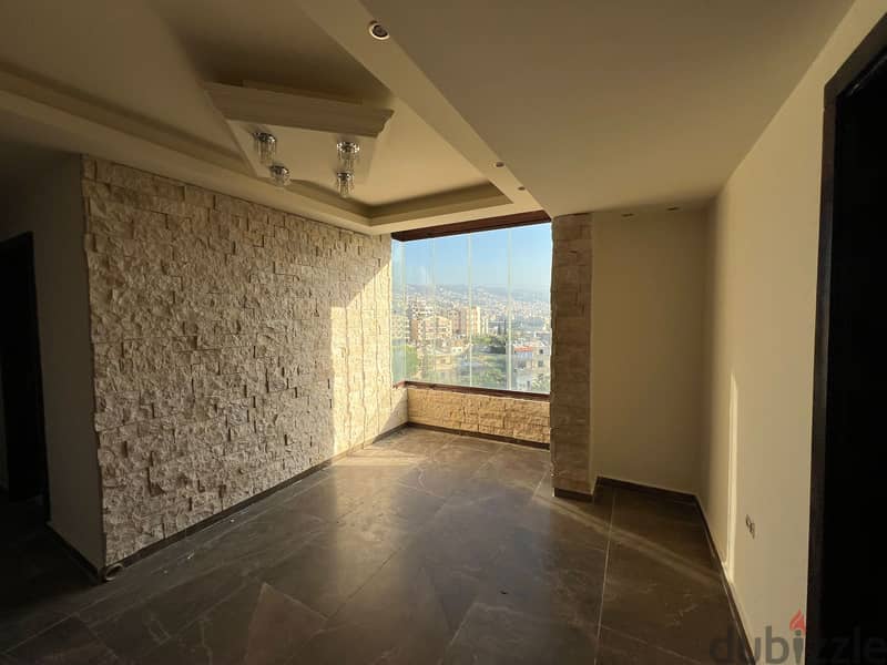 Brand new 220 m2 apartment+open mountain/sea view for rent in Aamchit 3