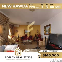 Apartment for sale in New Rawda RK599 0