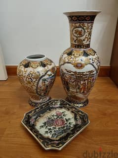 unique  3 pieces  bargain price porcelain  antique 0