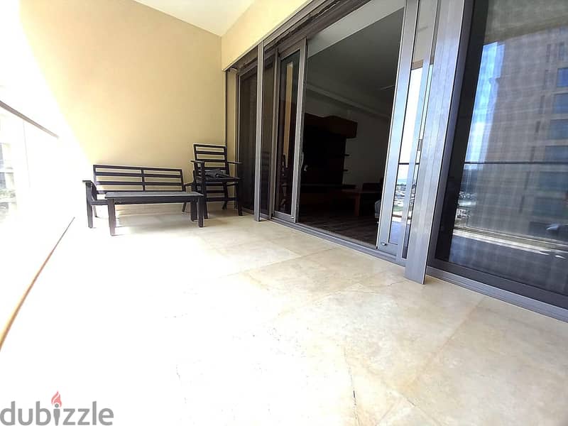A furnished 150 m2 apartment + open sea view for sale in Dbaye 5