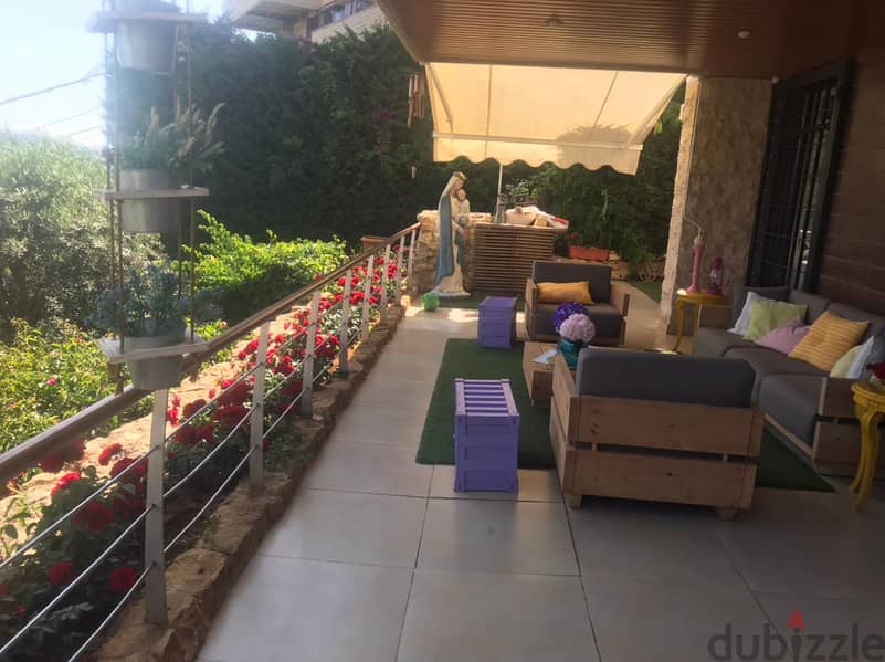 L08062 - Apartment for Sale in Daychounieh with Garden and Terrace 2