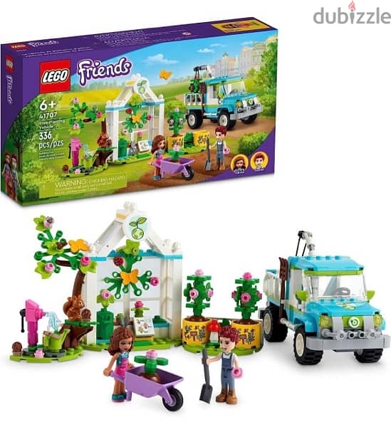 LEGO Friends Tree Planting Vehicle 41707 Building Toys for kids