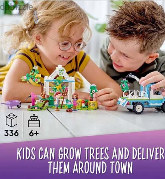 LEGO Friends Tree-Planting Vehicle 41707 Building 1