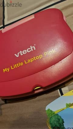 vtech little laptop pink