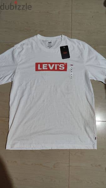 Levis t shirt outlet size