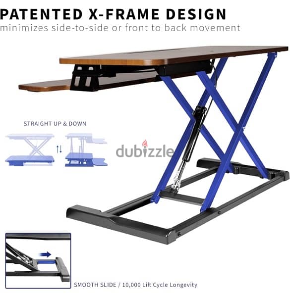 Standing Desk Converter طاولة إضافية للمكتب 4