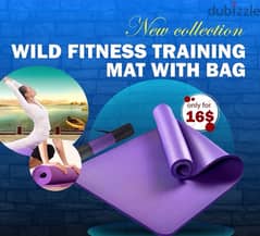 Wild Fitness Training Mat With Bag 0
