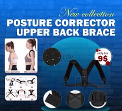 Posture Corrector Upper Back Brace 0