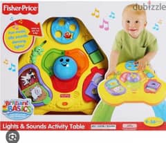 activities and sounds table 0