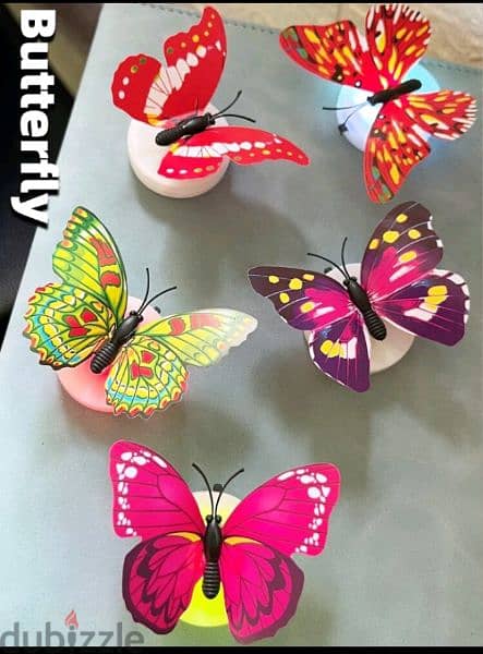 Beautiful butterfly lamps 1 for 2$ 2