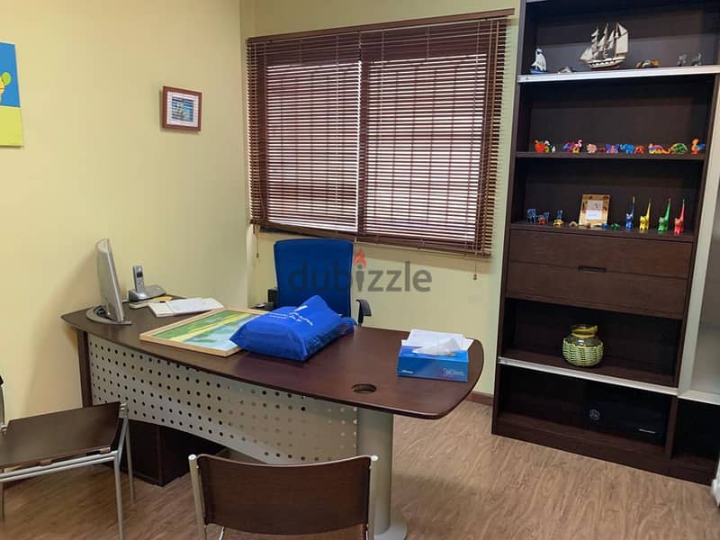 FURNISHED CLINIC FOR RENT IN ELISSAR!اليسار! REF#ZA97853 1
