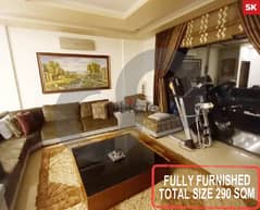 Super high-end apartment for sale in Mar Roukoz!مار روكز! REF#SK97858